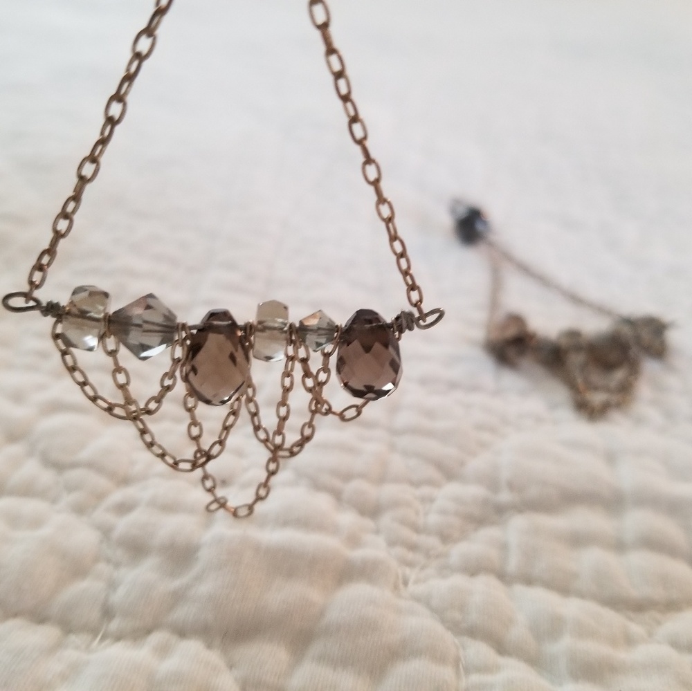 Artisan crafted chandelier earrings